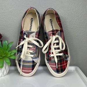 Superga Tartan Plaid Sneakers 7